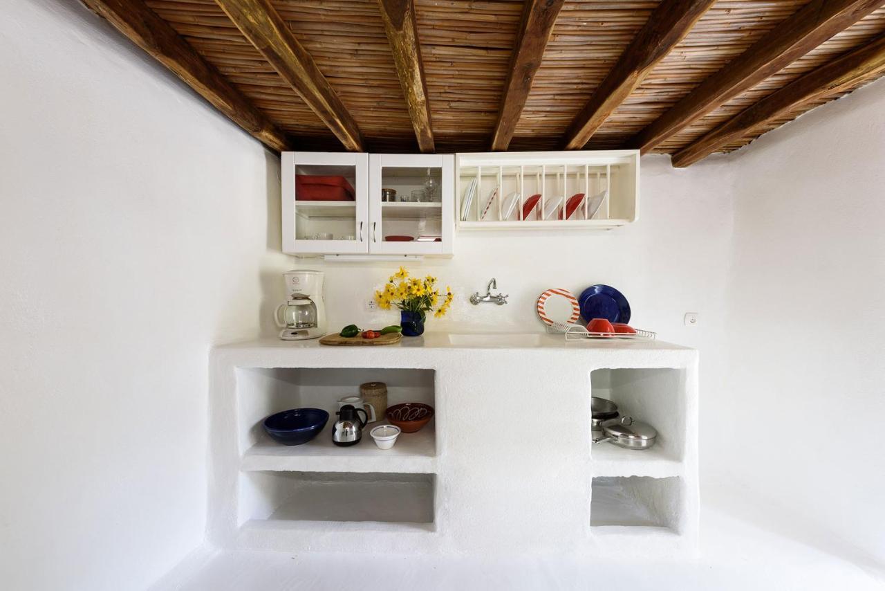 The Olive Mill Guest House Lefkes  Bagian luar foto