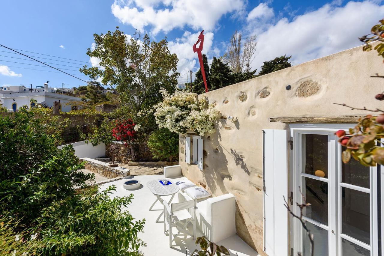 The Olive Mill Guest House Lefkes  Bagian luar foto